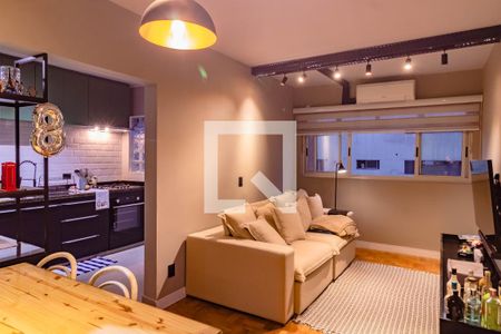 Sala de apartamento à venda com 2 quartos, 65m² em Vila Clementino, São Paulo