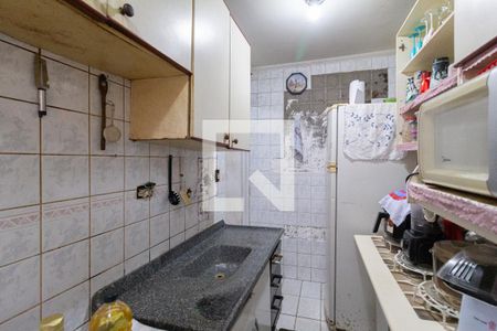 Cozinha e área de serviço de apartamento à venda com 2 quartos, 45m² em Conceicao, Osasco