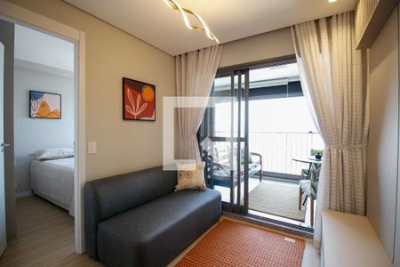 Sala de apartamento para alugar com 1 quarto, 27m² em Cerqueira César, São Paulo