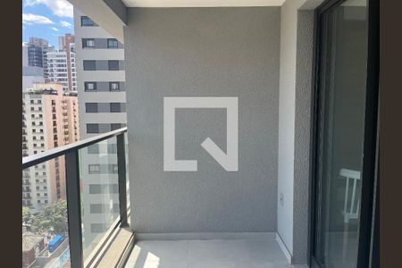 Varanda de kitnet/studio para alugar com 1 quarto, 29m² em Pompeia, São Paulo