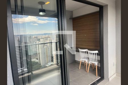 Varanda de apartamento para alugar com 1 quarto, 29m² em Pompeia, São Paulo