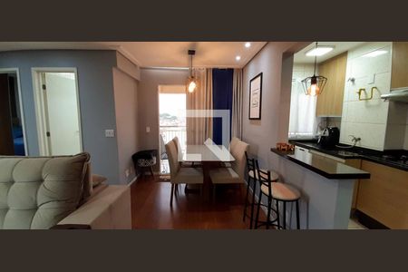 Sala de Jantar de apartamento à venda com 2 quartos, 57m² em Novo Osasco, Osasco