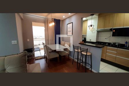 Sala de Jantar de apartamento à venda com 2 quartos, 57m² em Novo Osasco, Osasco