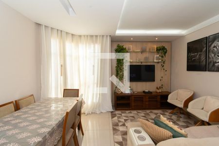 Sala de apartamento à venda com 3 quartos, 98m² em Eldorado, Contagem