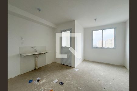 Sala/Cozinha de apartamento para alugar com 2 quartos, 39m² em Vila Amélia, São Paulo