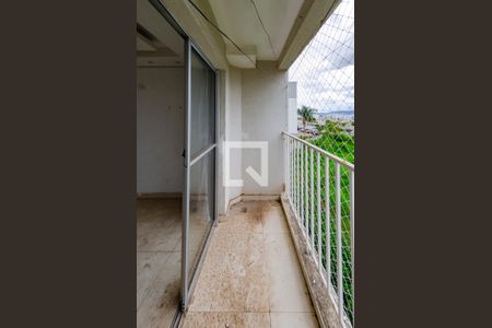 Varanda de apartamento à venda com 2 quartos, 54m² em Engenho Nogueira, Belo Horizonte