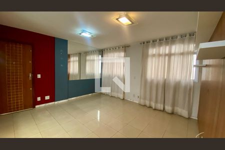 Sala de apartamento à venda com 2 quartos, 66m² em Havaí, Belo Horizonte