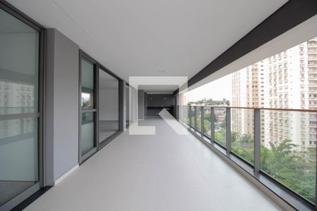 Varanda da Sala de apartamento à venda com 4 quartos, 300m² em Sumaré, São Paulo