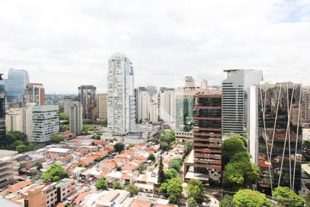 Vista de kitnet/studio para alugar com 1 quarto, 58m² em Itaim Bibi, São Paulo