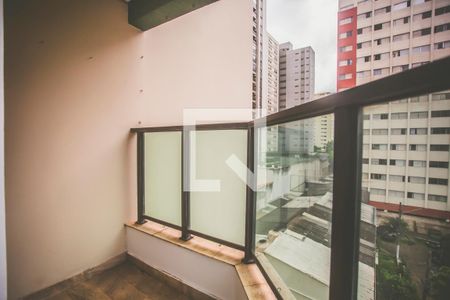 Varanda da Sala de Jantar de apartamento à venda com 3 quartos, 136m² em Vila Clementino, São Paulo