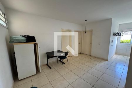 Sala de apartamento para alugar com 2 quartos, 49m² em Valentina Figueiredo, Ribeirão Preto