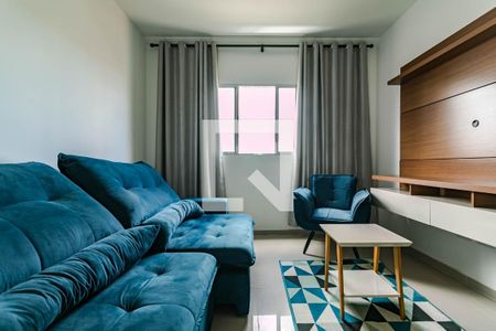 Sala de apartamento para alugar com 2 quartos, 60m² em Vila Brasileira, Mogi das Cruzes