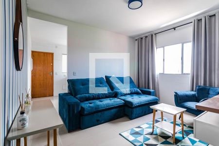 Sala de apartamento para alugar com 2 quartos, 60m² em Vila Brasileira, Mogi das Cruzes