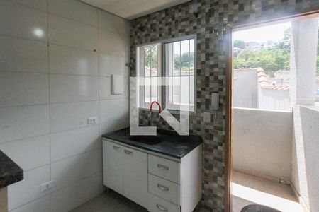 Cozinha de casa de condomínio para alugar com 1 quarto, 28m² em Jardim Santa Teresinha, São Paulo