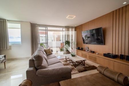 Sala de apartamento à venda com 4 quartos, 220m² em Loteamento Alphaville Campinas, Campinas