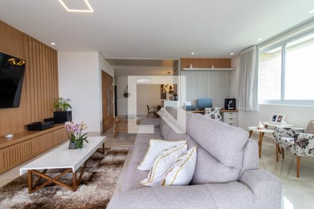 Sala de apartamento à venda com 4 quartos, 220m² em Loteamento Alphaville Campinas, Campinas