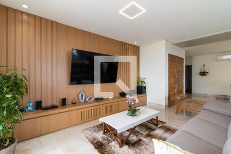 Sala de apartamento à venda com 4 quartos, 220m² em Loteamento Alphaville Campinas, Campinas