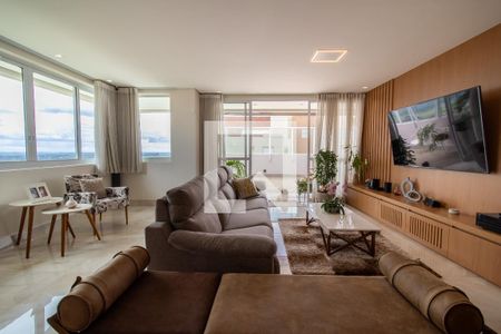 Sala de apartamento à venda com 4 quartos, 220m² em Loteamento Alphaville Campinas, Campinas