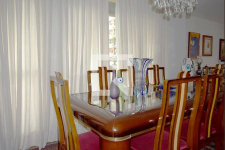 Sala de jantar de apartamento à venda com 4 quartos, 220m² em Vila Caraguata, São Paulo