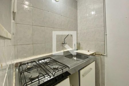 Cozinha de apartamento à venda com 1 quarto, 25m² em Laranjeiras, Rio de Janeiro