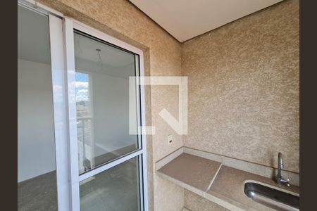 Varanda da Sala de apartamento à venda com 2 quartos, 66m² em Vila Galvão, Guarulhos