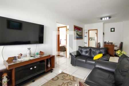 Sala de apartamento para alugar com 2 quartos, 88m² em Aviação, Praia Grande