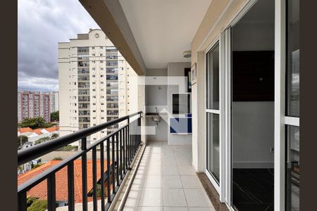 Varanda gourmet de apartamento à venda com 2 quartos, 85m² em Jardim, Santo André