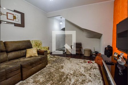 Sala de casa à venda com 4 quartos, 200m² em Vila Camilópolis, Santo André