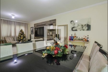 Sala de Jantar de casa à venda com 3 quartos, 270m² em Parque Novo Oratório, Santo André