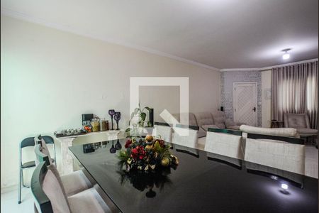 Sala de Jantar de casa à venda com 3 quartos, 270m² em Parque Novo Oratório, Santo André