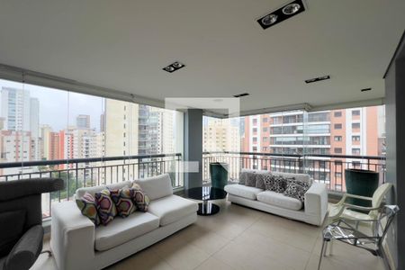 Varanda de apartamento para alugar com 3 quartos, 163m² em Jardim Vila Mariana, São Paulo