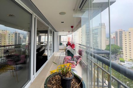 Varanda de apartamento para alugar com 3 quartos, 163m² em Jardim Vila Mariana, São Paulo