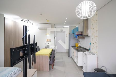 Sala/Quarto de kitnet/studio para alugar com 1 quarto, 37m² em Santa Paula, São Caetano do Sul