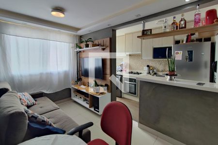 Sala de apartamento para alugar com 2 quartos, 47m² em Jardim Marcia, Campinas