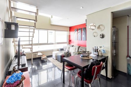 Sala de apartamento à venda com 1 quarto, 38m² em Vila Leopoldina, São Paulo