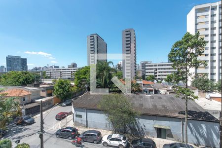 Sala - Vista de apartamento à venda com 1 quarto, 48m² em Cidade Monções, São Paulo