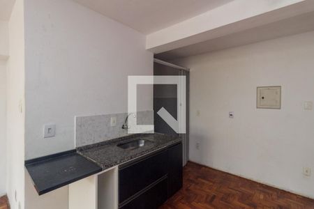 Cozinha de kitnet/studio à venda com 1 quarto, 37m² em Centro Histórico de São Paulo, São Paulo