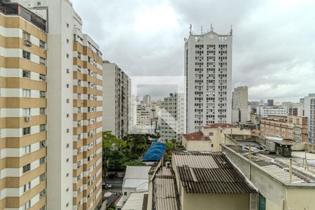 Vista da Sala de apartamento à venda com 2 quartos, 121m² em Higienópolis, São Paulo