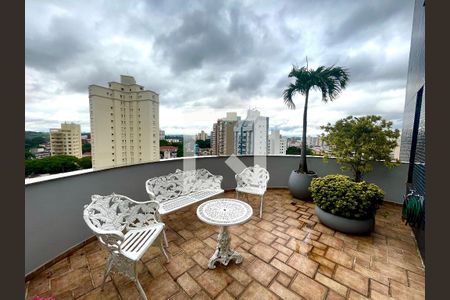 Terraço da Sala de apartamento à venda com 3 quartos, 315m² em Vila Virginia, Jundiaí