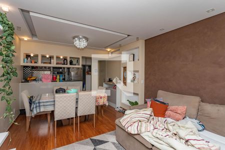 Sala  de apartamento à venda com 3 quartos, 78m² em Centro, Diadema