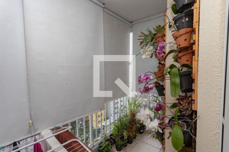 Varanda da sala de apartamento à venda com 3 quartos, 78m² em Centro, Diadema