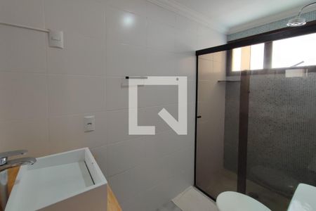 Banheiro Suíte de apartamento à venda com 3 quartos, 108m² em Vila Anhanguera, Campinas