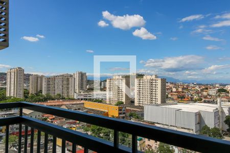 Varanda da Sala de apartamento para alugar com 3 quartos, 65m² em Del Castilho, Rio de Janeiro