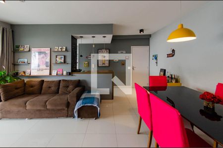 Sala de apartamento à venda com 3 quartos, 94m² em Alto Caiçaras, Belo Horizonte