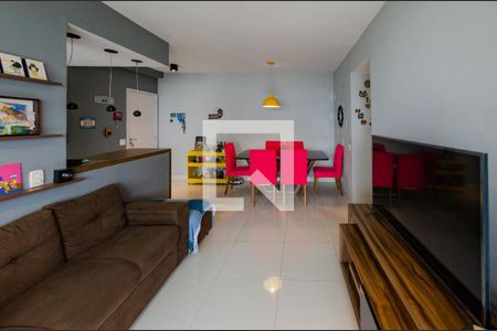 Sala de apartamento à venda com 3 quartos, 94m² em Alto Caiçaras, Belo Horizonte