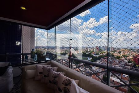 Varanda Sala de apartamento à venda com 3 quartos, 135m² em Fazenda Morumbi, São Paulo