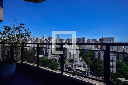 Varanda de apartamento para alugar com 3 quartos, 134m² em Parque Bairro Morumbi, São Paulo