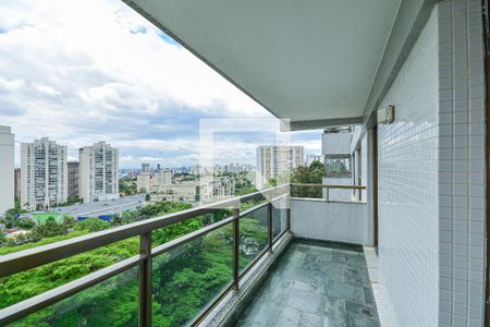 Sacada de apartamento à venda com 3 quartos, 170m² em Santo Amaro, São Paulo