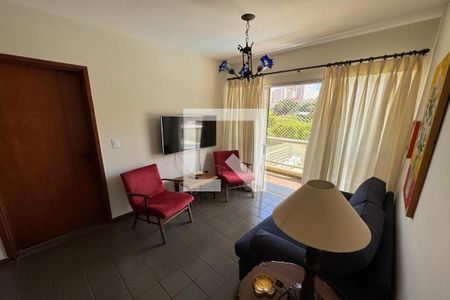 Sala de apartamento para alugar com 1 quarto, 45m² em Jardim Sumare, Ribeirão Preto