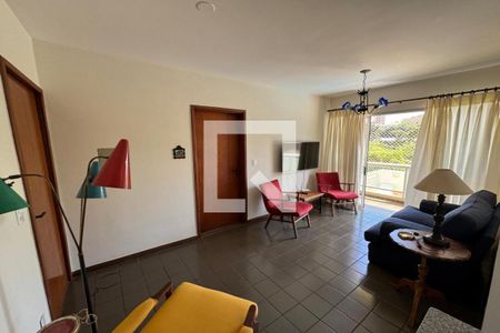 Sala de apartamento para alugar com 1 quarto, 45m² em Jardim Sumare, Ribeirão Preto